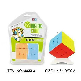 Đồ chơi rubic 3x3x3, 8833-3  - SP354279