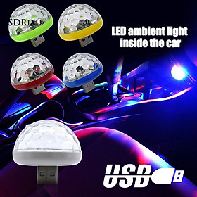 Bóng đèn 3 màu USB led cho trang trí xe hơi DJ