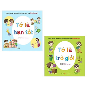 Combo Hướng Dẫn Thực Hành Kỹ Năng Sống Theo Phương Pháp Montessori (Bộ 2 Cuốn)