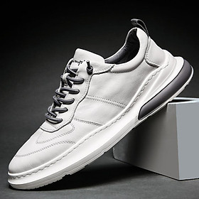 Giày thể thao nam Zapatos De Hombre Casuales Cuero Sapato Social Masculino