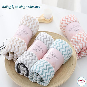 Mua 10 Khăn Mặt Lông Cừu Xuất Hàn Vân Kẻ Sọc  lố 10 chiếc khăn mặt