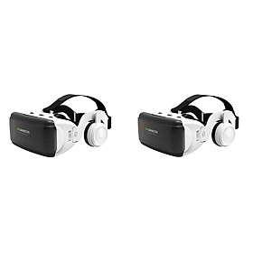 Hình ảnh 2Pcs VR Virtual Reality Headset Movie Game Glasses for 4.7-6.53