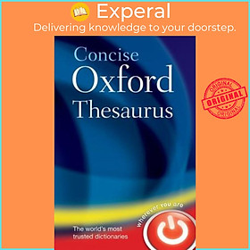 Sách - Concise Oxford Thesaurus by Oxford Languages (UK edition, hardcover)