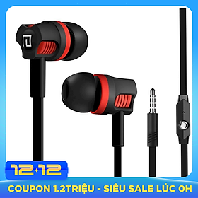 Tai Nghe Nhét Tai Langsdom Super Bass JM26 cho iPhone/Samsung/Oppo - Hàng Nhập Khẩu 2018