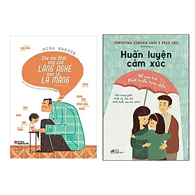 [Download Sách] Combo 2Q: Cha Mẹ Nhật Dạy Con Lắng Nghe Hơn Là La Mắng + Huấn Luyện Cảm Xúc Để Con Trẻ Phát Triển Toàn Diện