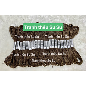 Chỉ thêu cotton mã chuẩn DMC, các mã từ 3011 đến mã 3078