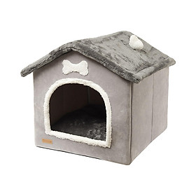 Cute Dog Bed House Comfort Cushion Dog leeping Bed Warm Nest Pet ...