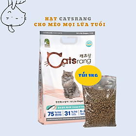 Catsrang 5Kg Thức Ăn Hạt Cho Mèo Mọi Lứa Tuổi - 1kg