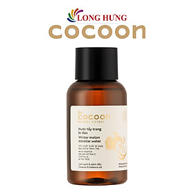 Nước tẩy trang bí đao Cocoon làm sạch và giảm dầu (50ml/140ml/500ml) - Hàng chính hãng
