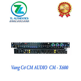 vang cơ CMAUDIO Model CM-X600 hàng chính hãng nhập khẩu 2024,có điều khiển từ xa,có reverb bluetooth 5.0,cổng quang,tặng kèm jac canon