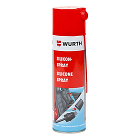Dầu silicon bảo dưỡng đa năng Wurth Silicone Spray 0893221 500ml