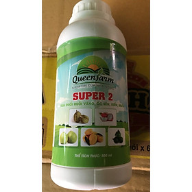 Chế phẩm Sinh học xua đuổi ốc sen ruồi vàng kiến Super 02 lọ 500ml