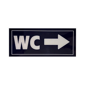 Mua Bảng hiệu WC - Chất liệu mica