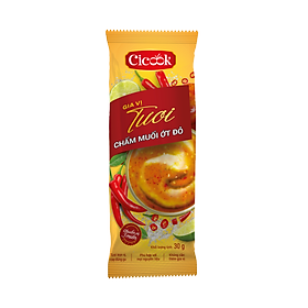 Hộp Chấm Muối Ớt Đỏ Cicook (5 tặng 1) 180G