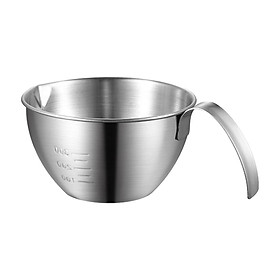 Stainless Steel Mixing Bowl Prep Bowls for Baking Food Storage Kitchen