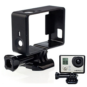 Mua Khung viền nhựa Frame cho GoPro 3 3+ 4 black silver