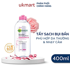 Nước Tẩy Trang làm Sạch Sâu Garnier Micellar Cleansing Water