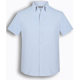 Áo Sơ Mi Nam Tay Ngắn Họa Tiết The Shirts Studio Hàn Quốc TD45F6171BL