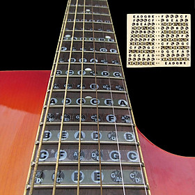 Miếng Dán Đánh Dấu Vị Trí Nốt Nhạc Trên Cần Đàn Guitar