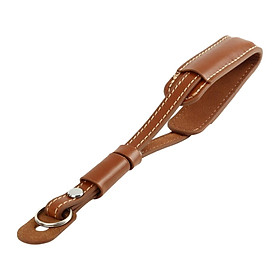 Camera Wrist Strap Soft PU Leather Camera Hand Strap for DSLR Photographers