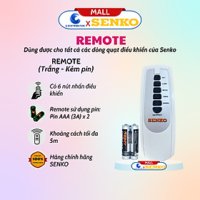 Mua Remote điều khiển dành cho quạt điều khiển Senko -  hàng chính hãng