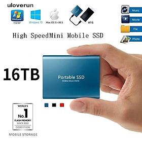 Ổ Cứng Ngoài SSD 16TB Mini Cho Máy Tính