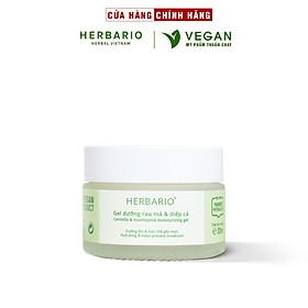 Gel dưỡng rau má & diếp cá Herbario 30ml thuần chay