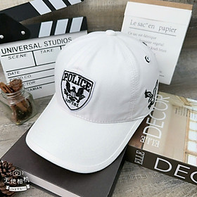 Nón kết, mũ lưỡi trai Cảnh sát Mĩ Police phối vải kaki form chuẩn thời trang cao câp