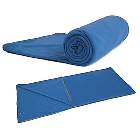 Polar Fleece Sleeping Bag Adult Outdoor Camping Fleece Sleeping Bag Sleeping Sack