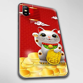Ốp lưng dành cho Xiaomi Redmi 9, Redmi 9A, Redmi 9C mẫu Mèo thần tài