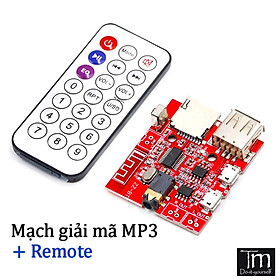 Mua Modul Giải Mã Mp3 Bluetooth 4.1 Hỗ Trợ USB - Thẻ Nhớ TF Có Remote