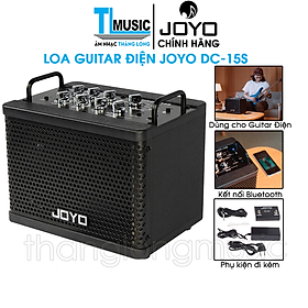 Joyo DC-15S Digital rechargeable Bluetooth guitar amp - Amplifier Guitar Joyo DC-15S Kèm Footswitch có Pin, Bluetooth