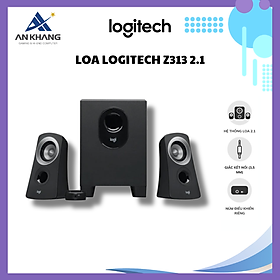 Mua Loa Logitech Z313 hệ thống âm thanh stereo 2.1  công suất 50W - Hàng Chính Hãng
