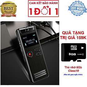 Mua Kèm Thẻ Nhớ 8Gb - Máy Ghi Âm Chuyên Nghiệp GH-Q6 (SK06) 8G Màn Hình LCD Tích Hợp Loa Ngoài - Có Hỗ Trợ Nghe Nhạc MP3