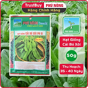 Hạt Giống Cải Bó Xôi Phú Nông Gói 50g