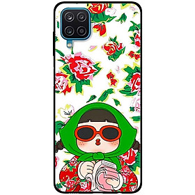 Ốp lưng cho Samsung A12 - A22 4G - Samsung F12 - M12 - Cô Gái Trung Hoa - Hàng Chính Hãng