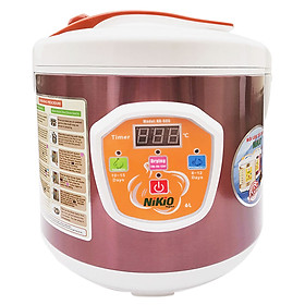 Máy Làm Tỏi Đen Tùy Chỉnh Nikio NK-686 (6L) - Cafe Sữa