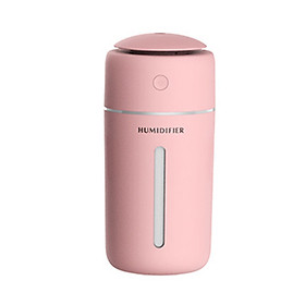 Máy xông tinh dầu siêu âm dung tích 350ml dùng pin sạc tặng kèm lọ tinh dầu sả chanh KBAYBO 10ml