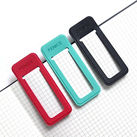 Kẹp đánh dấu trang sách bằng da màu đen