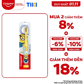 Bàn chải đánh răng điện Colgate Minions dành cho trẻ em