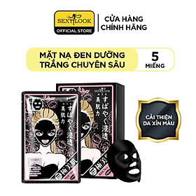 Mặt Nạ Đen SEXYLOOK Dưỡng Trắng Chuyên Sâu (HỘP 5 MIẾNG)