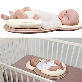 Baby Safe Cotton Pad Antiroll Anti Rollover Sleep Safe Mat Positioner Pillow