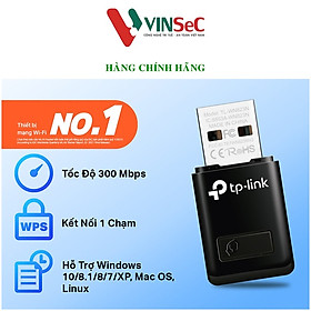 TP-Link  TL-WN823N - USB Wifi chuẩn N tốc độ 300Mbps - Hàng Chính Hãng