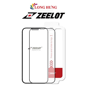 Mua Dán màn hình cường lực Full viền chống vân tay Zeelot SOLIDsleek dành cho iPhone 13 Series (hỗ trợ Kit dán) - Hàng chính hãng