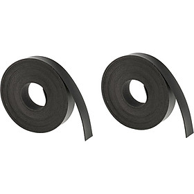 2 cái 5 Mét TỰ LÀM Dây Da Que cho Da Thủ Công Rộng 2cm Đen
