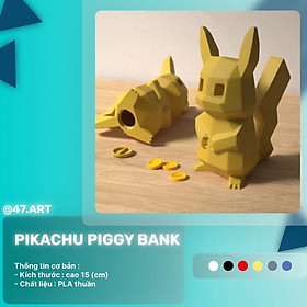 Mua Mô hình Pikachu Pokemon đựng tiền nhiều màu  trang trí  DECOR PHÒNG - Pikachu piggy bank