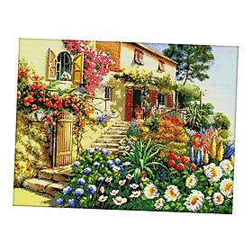 Cross Stitch Kit for Beginners Stamped  Pattern Needlepoint