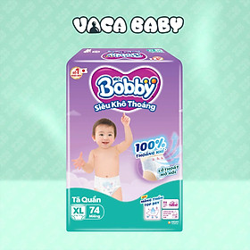 Tã bỉm QUẦN Bobby Mega Jumbo gói lớn tiết kiệm M96/ L88/ XL74/ XXL68 miếng