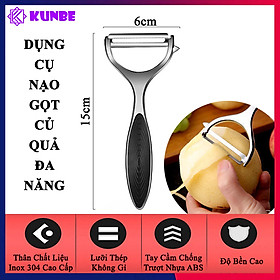 Mua Dụng Cụ Nạo Gọt Củ Quả Đa Năng KUNBE Inox 304 Bền Đẹp