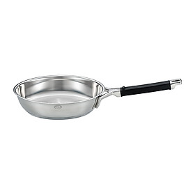 Chảo Inox Chiên Rán Rösle Silence Pro 910948 Frying Pan Ø 20cm Hàng chính hãng
